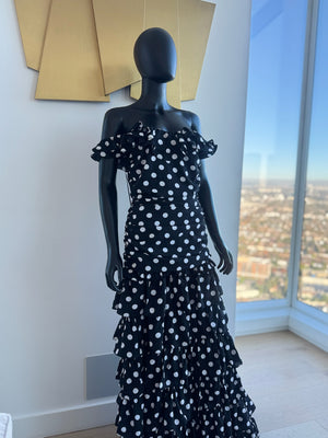 New! Black and White Dress! Medium