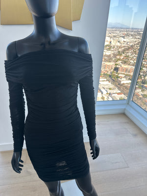 Black Off the Shoulder Dress! Medium