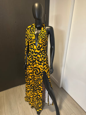 New! Tiger Halter Dress! Size Small