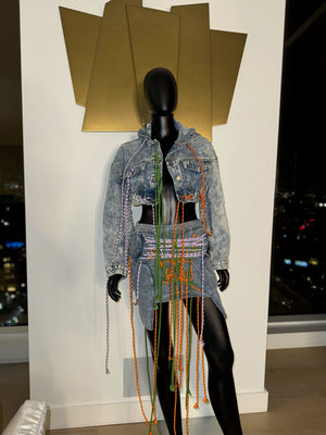 Two Piece Jean Set! Small