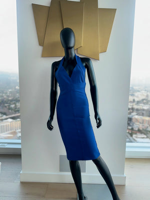 Small Fitted Blue Dress!