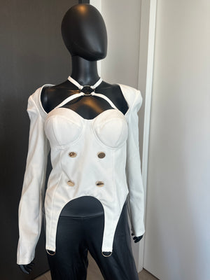 NEW! White Chic Top Medium