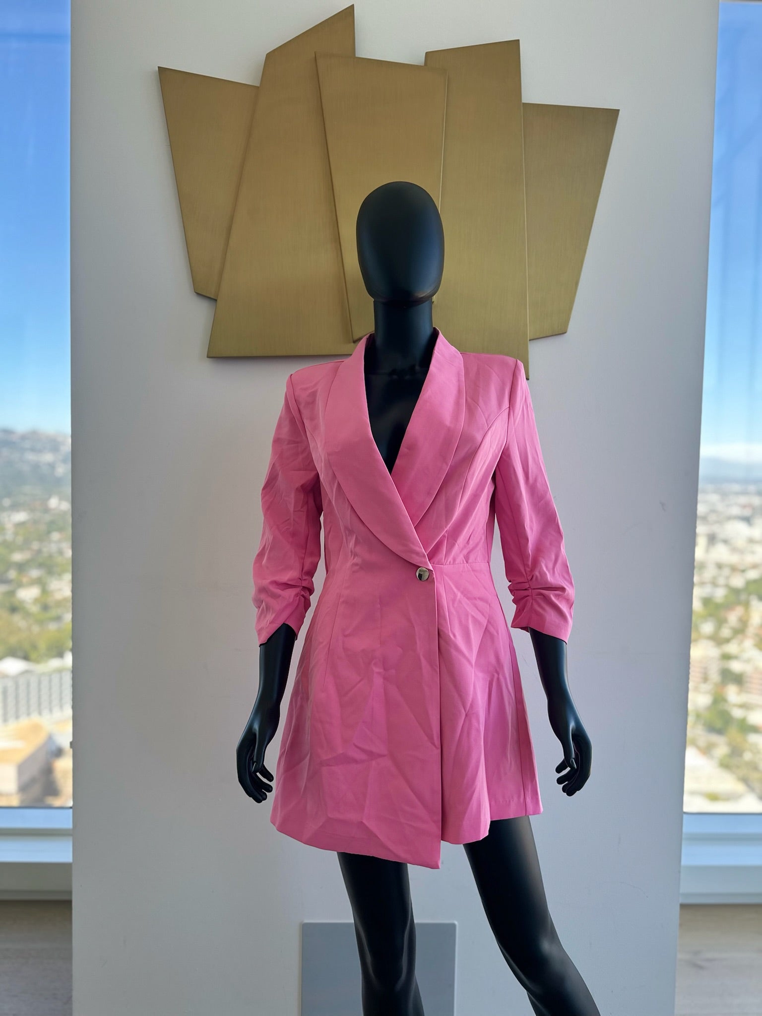 Pink Romper! New! Medium