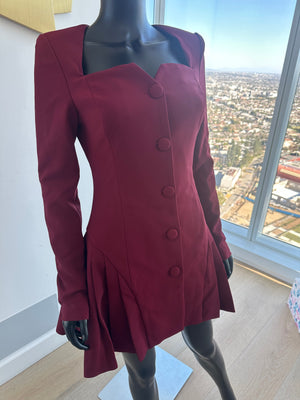 New! Maroon Dress Medium