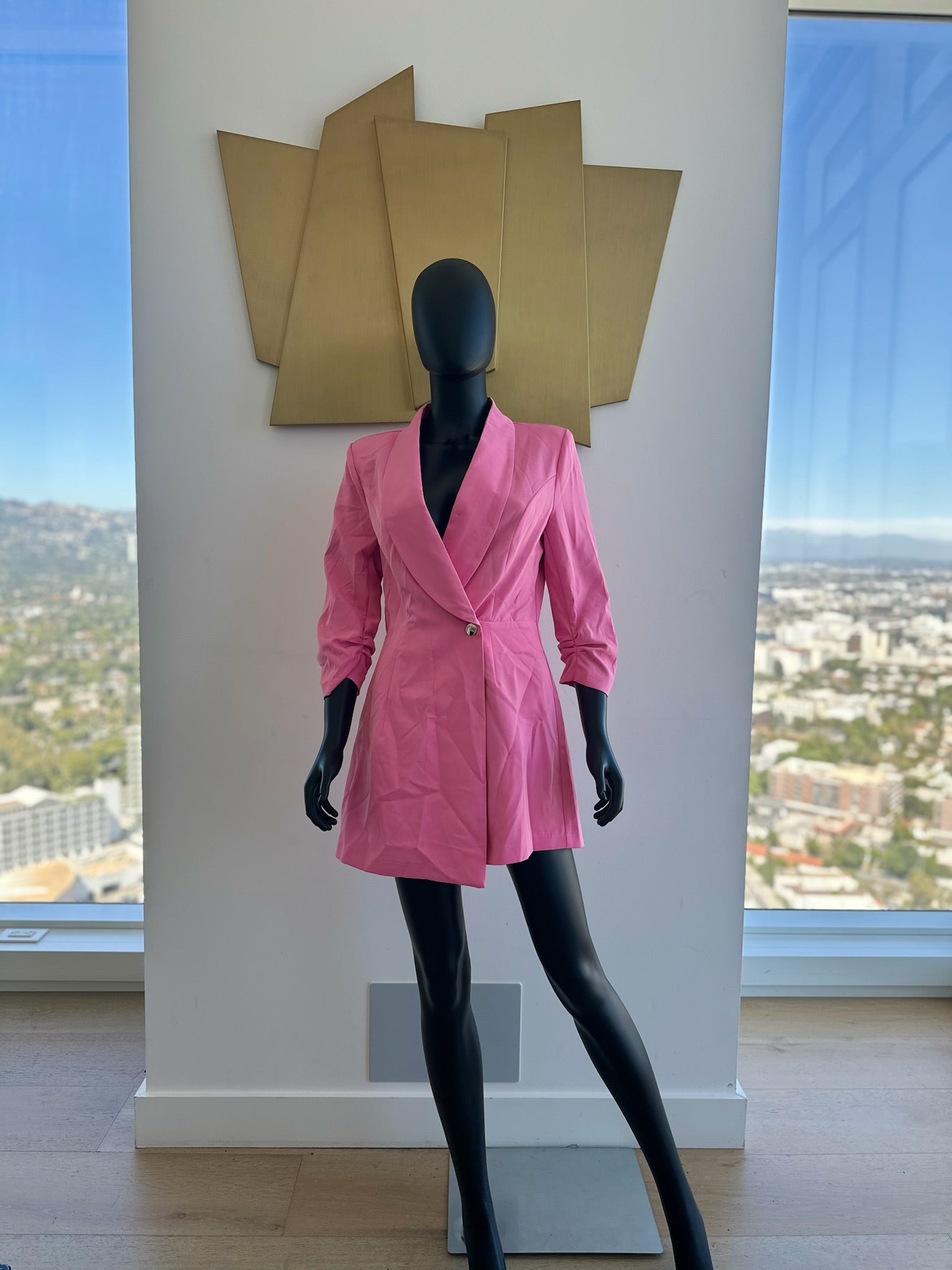 Pink Romper! New! Medium