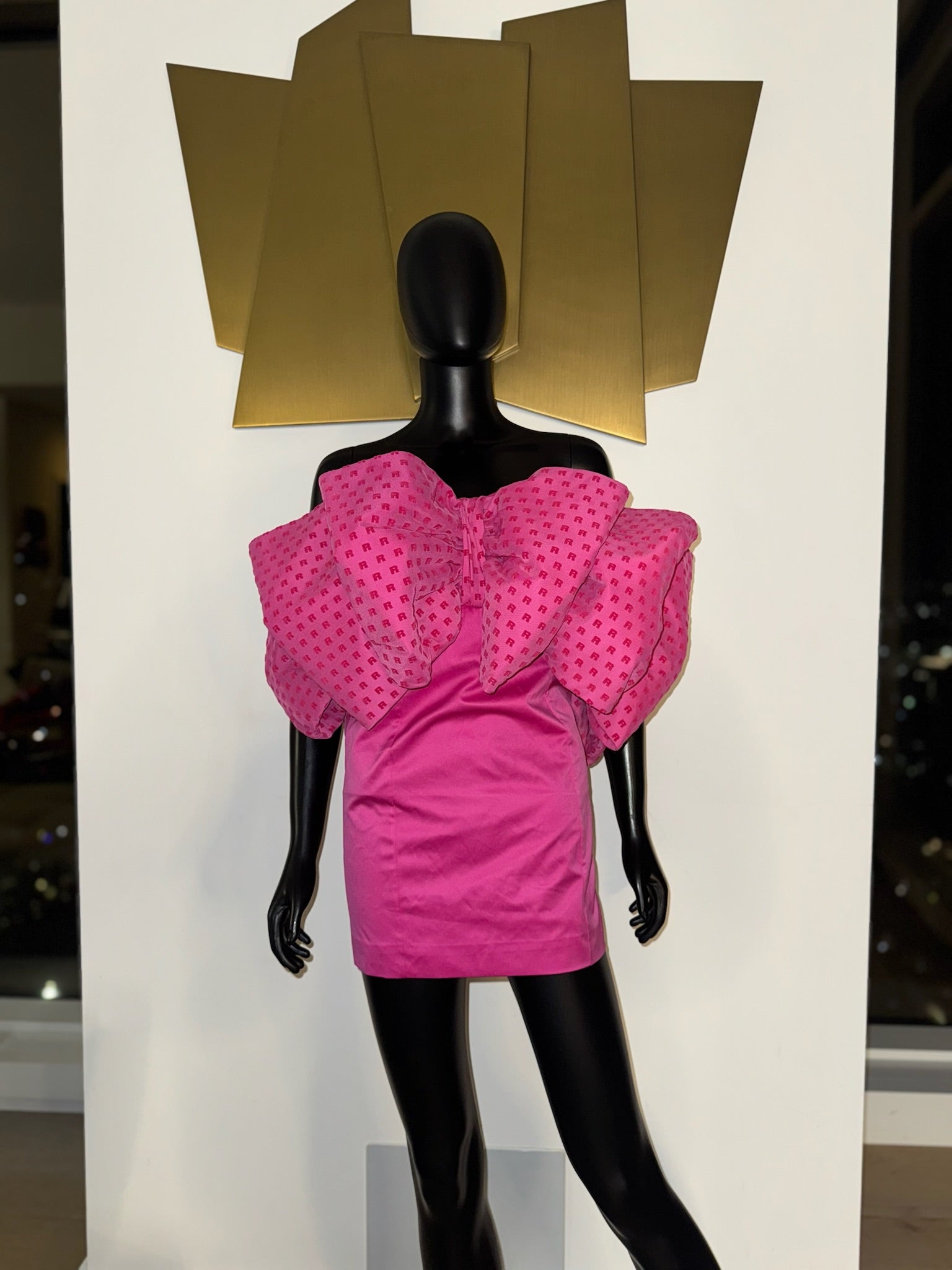 New! Designer! Never Worn! Pink Rotate Dress