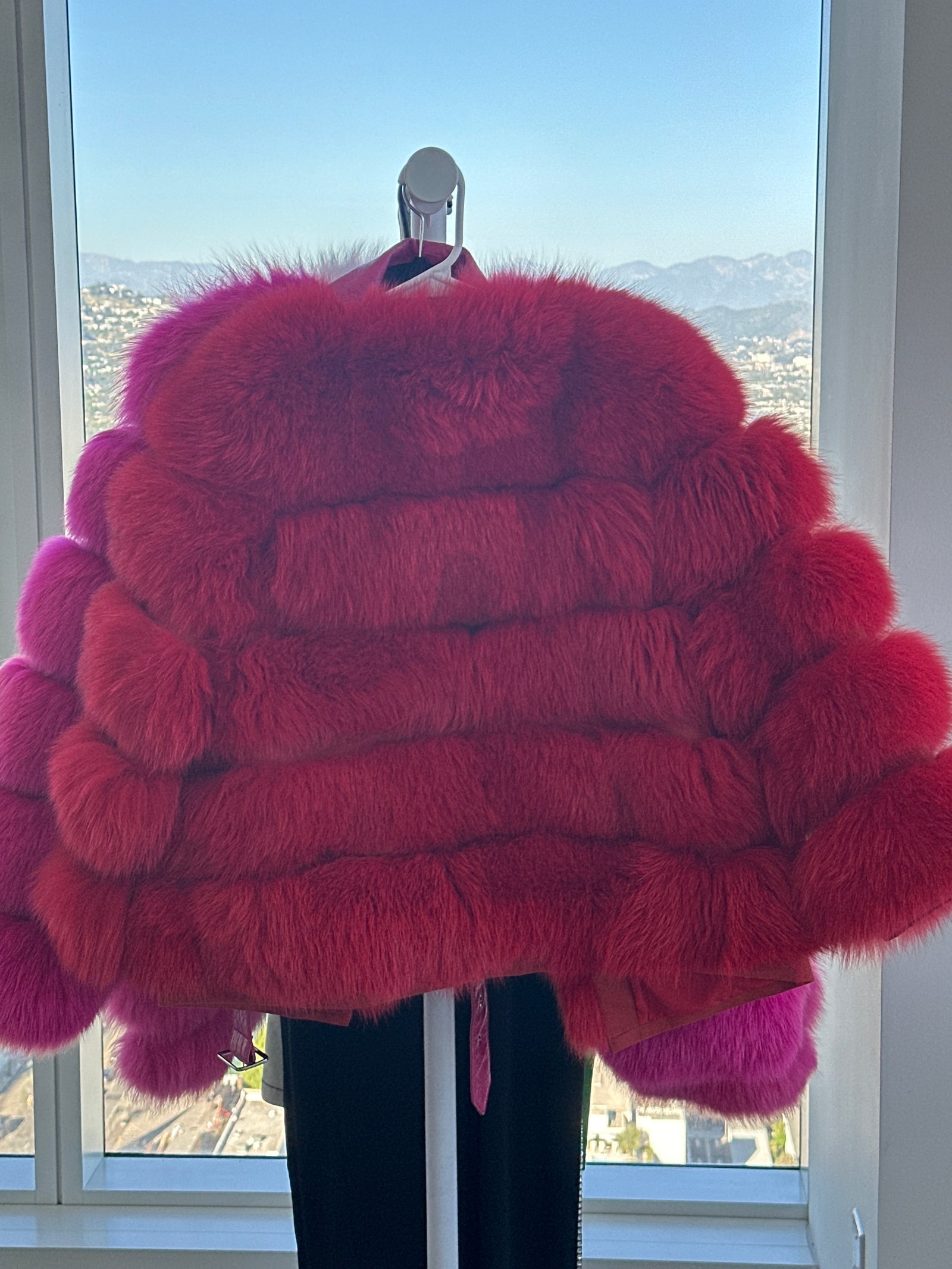Red Fur Coat! Small