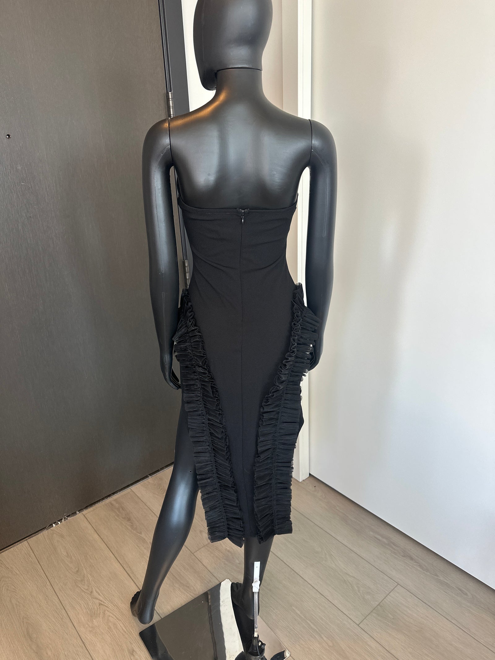 NEW! Sexy Black Strapless Dress Medium