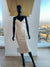 Beige Fitted Dress! Medium