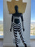 Black and White Jumpsuit with Stomach cutout! Small