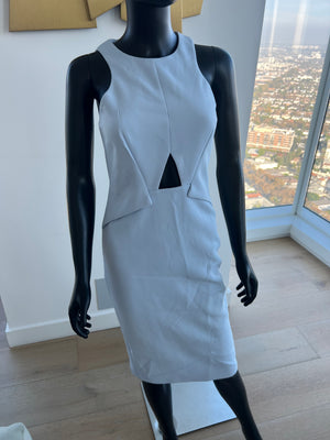 Business Chic Blue Dress