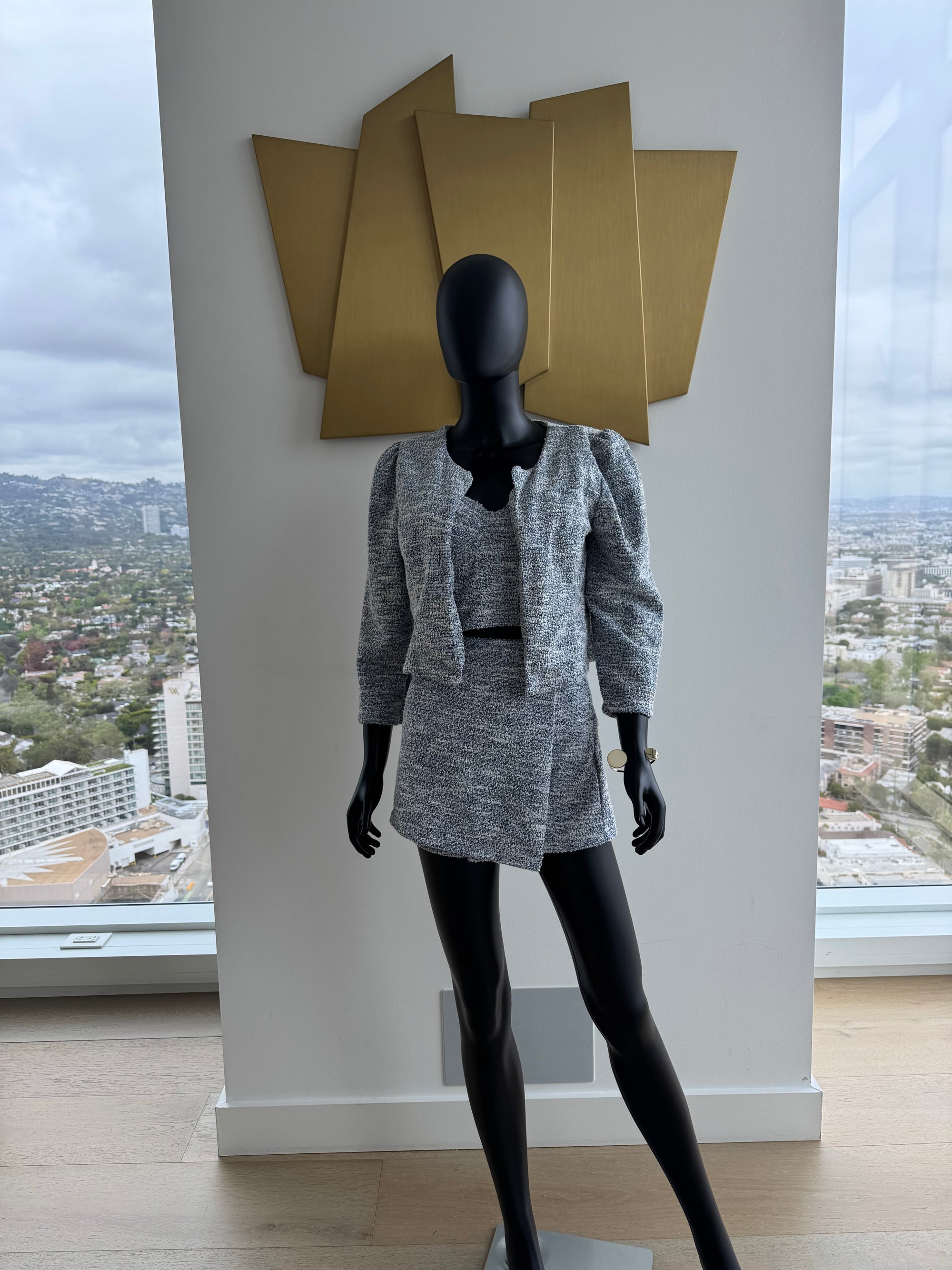 3 Piece Tweed Set