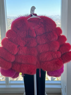 Red Fur Coat! Small