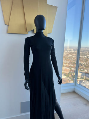 Black sheer dress! Small