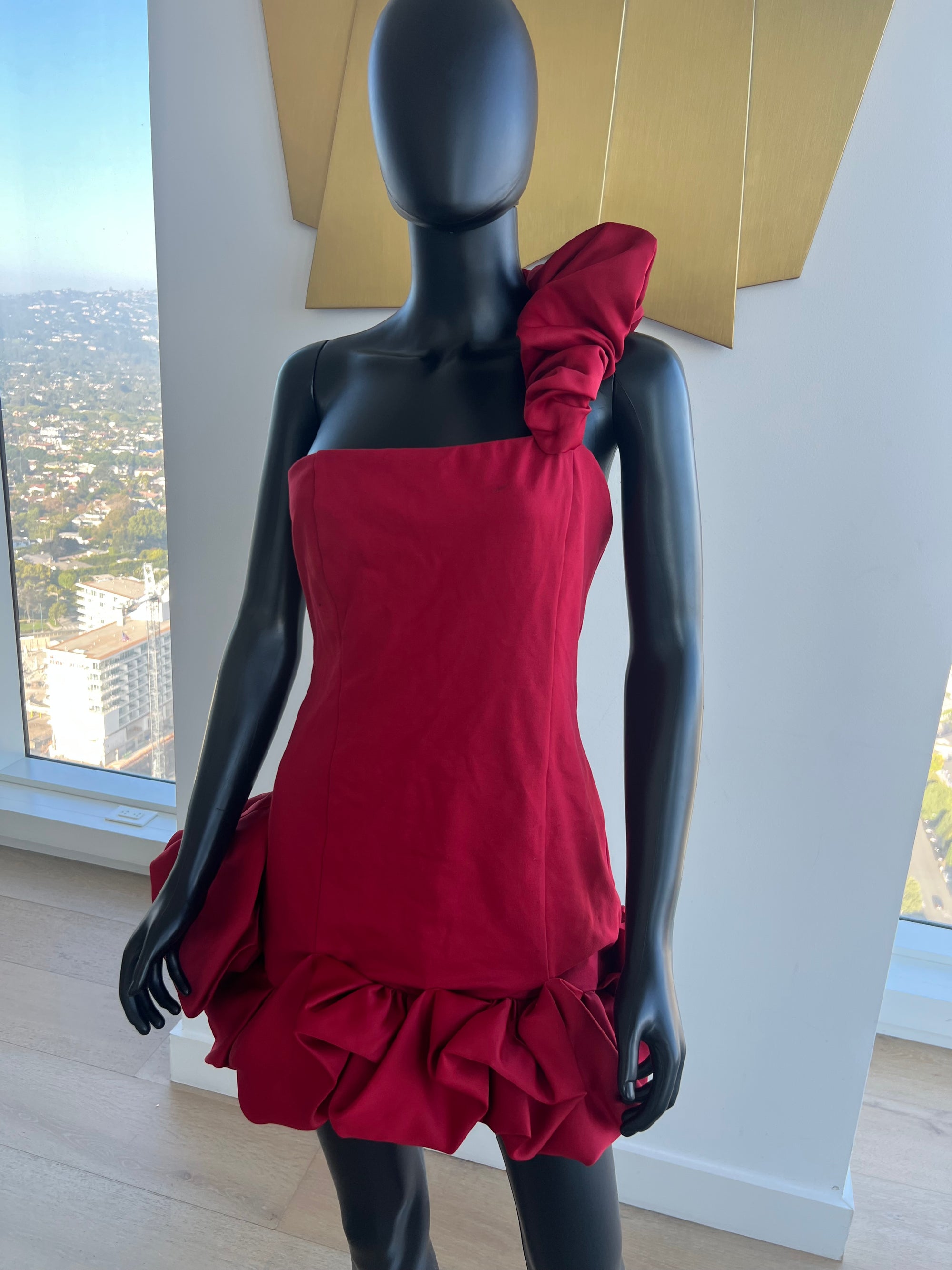 Red Party Dress Medium! New!