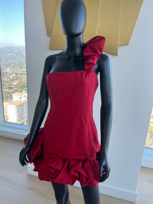 Red Party Dress Medium! New!