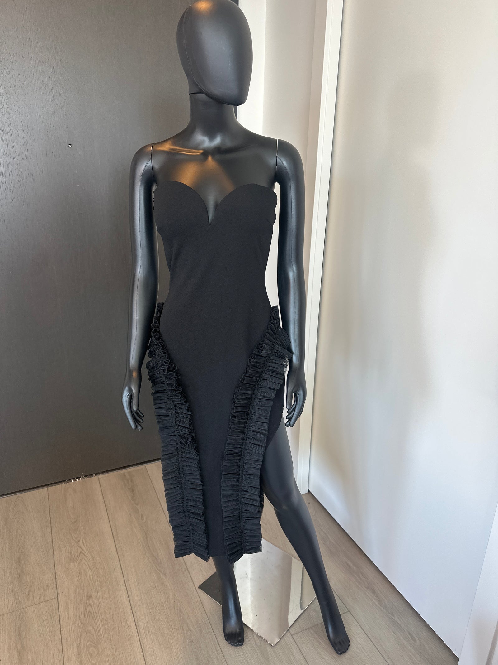 NEW! Sexy Black Strapless Dress Medium