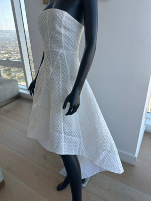 Flare White Dress Small