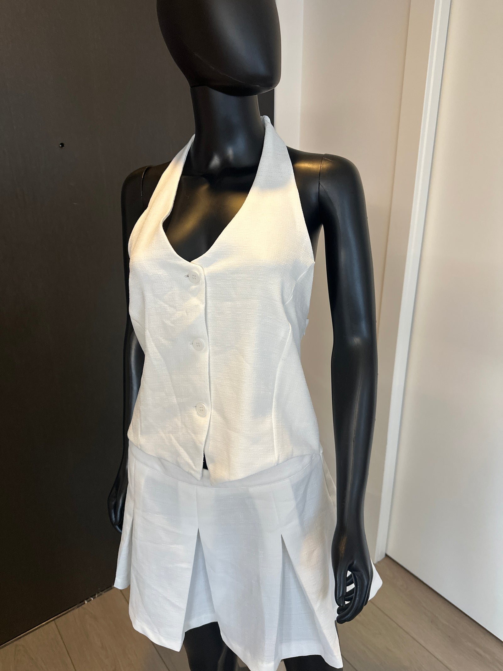 New! White Dress! Large!