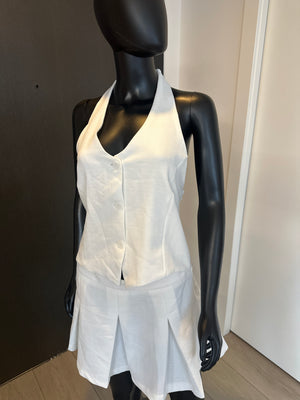 New! White Dress! Large!