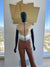 Beige and Brown Jumpsuit. Medium. New