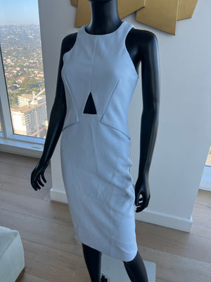 Business Chic Blue Dress