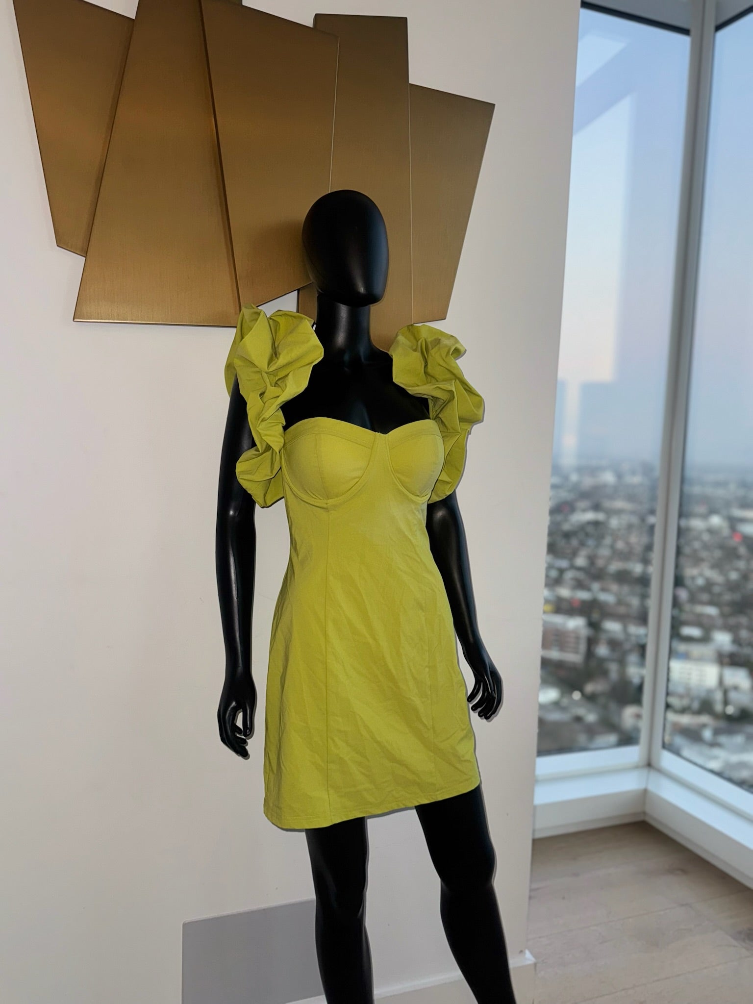 New! Mustard Dress! Large