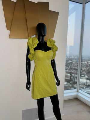 New! Mustard Dress! Large