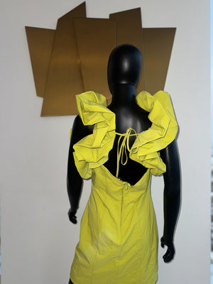 New! Mustard Dress! Large