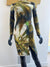 Small! Green Multi Color dress! Stretches