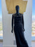 Black Long Dress with Chains Medium