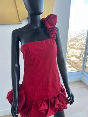 Red Party Dress Medium! New!