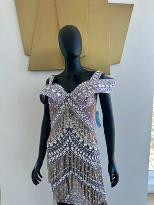 Fancy Detailed Dress! New! Medium