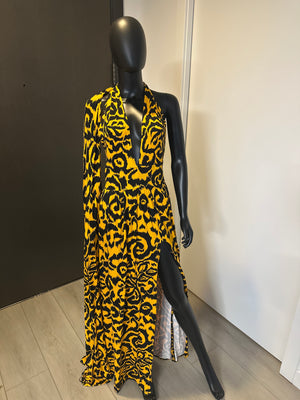 New! Tiger Halter Dress! Size Small