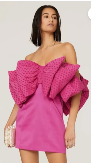 New! Designer! Never Worn! Pink Rotate Dress