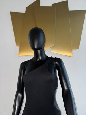 Sexy! Black Dress! Cut Out on the side! Medium! Never Worn