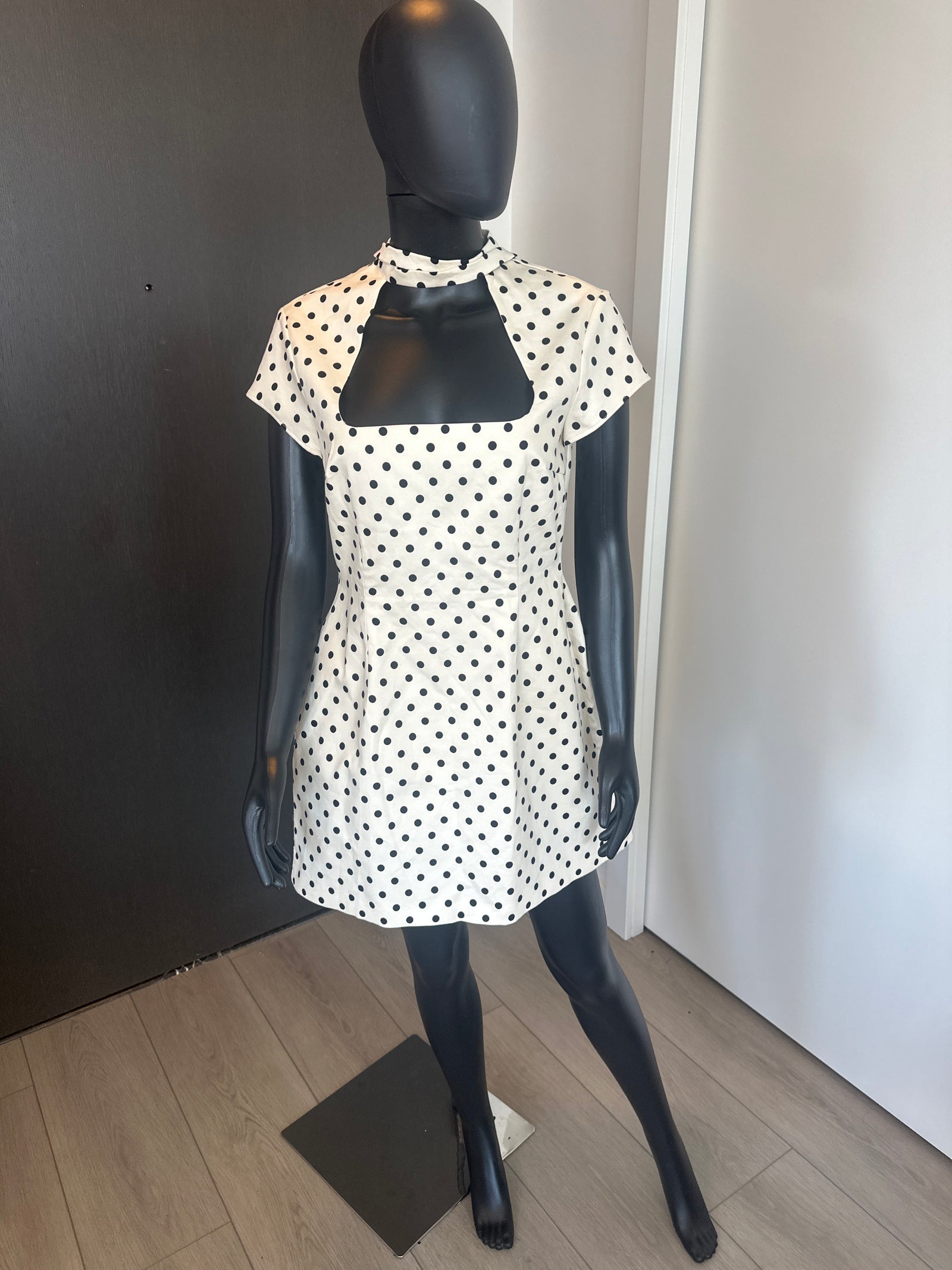 NEW! Chic Polkadot Romper Large