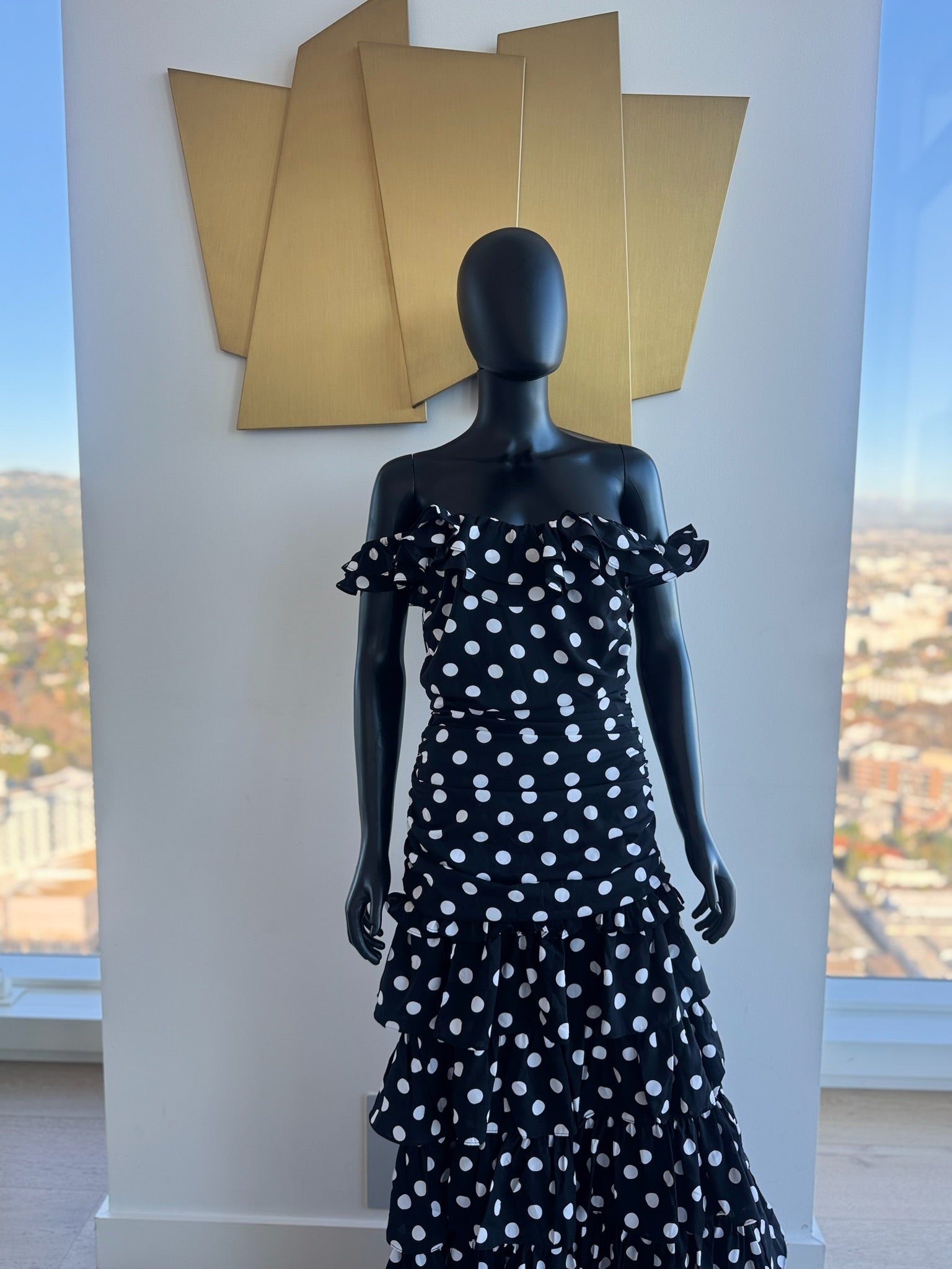 New! Black and White Dress! Medium