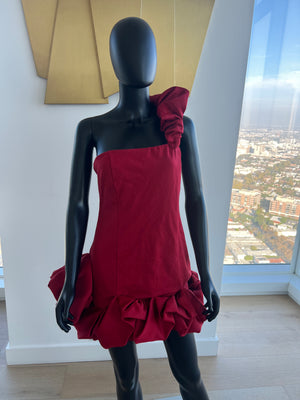Red Party Dress Medium! New!