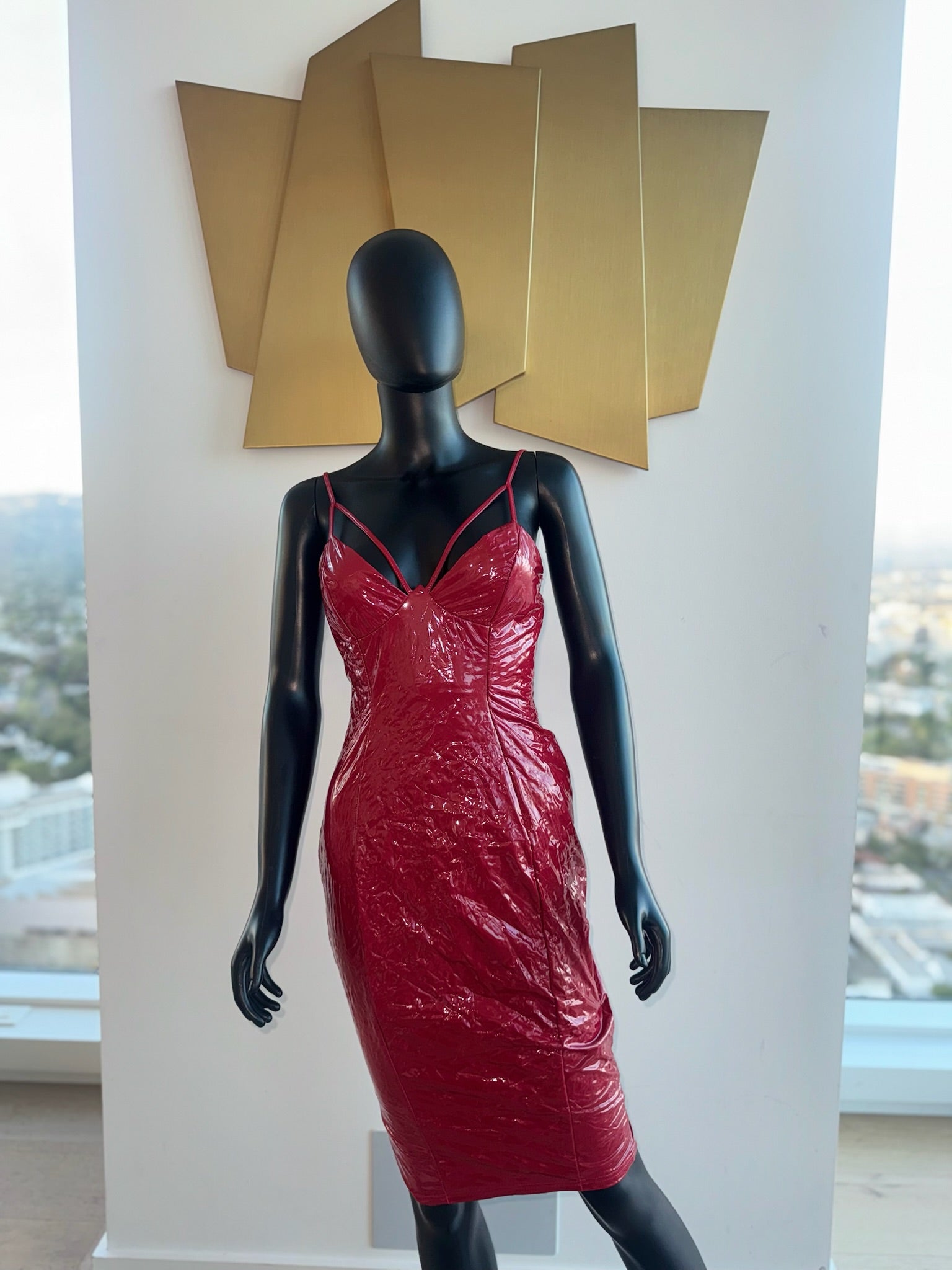 Sexy Red Dress! Fits to body! Medium