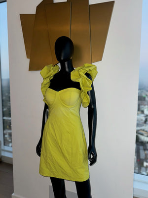 New! Mustard Dress! Large