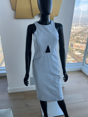 Business Chic Blue Dress