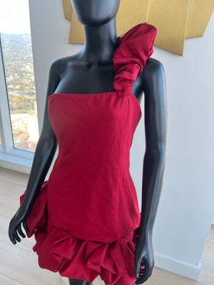 Red Party Dress Medium! New!