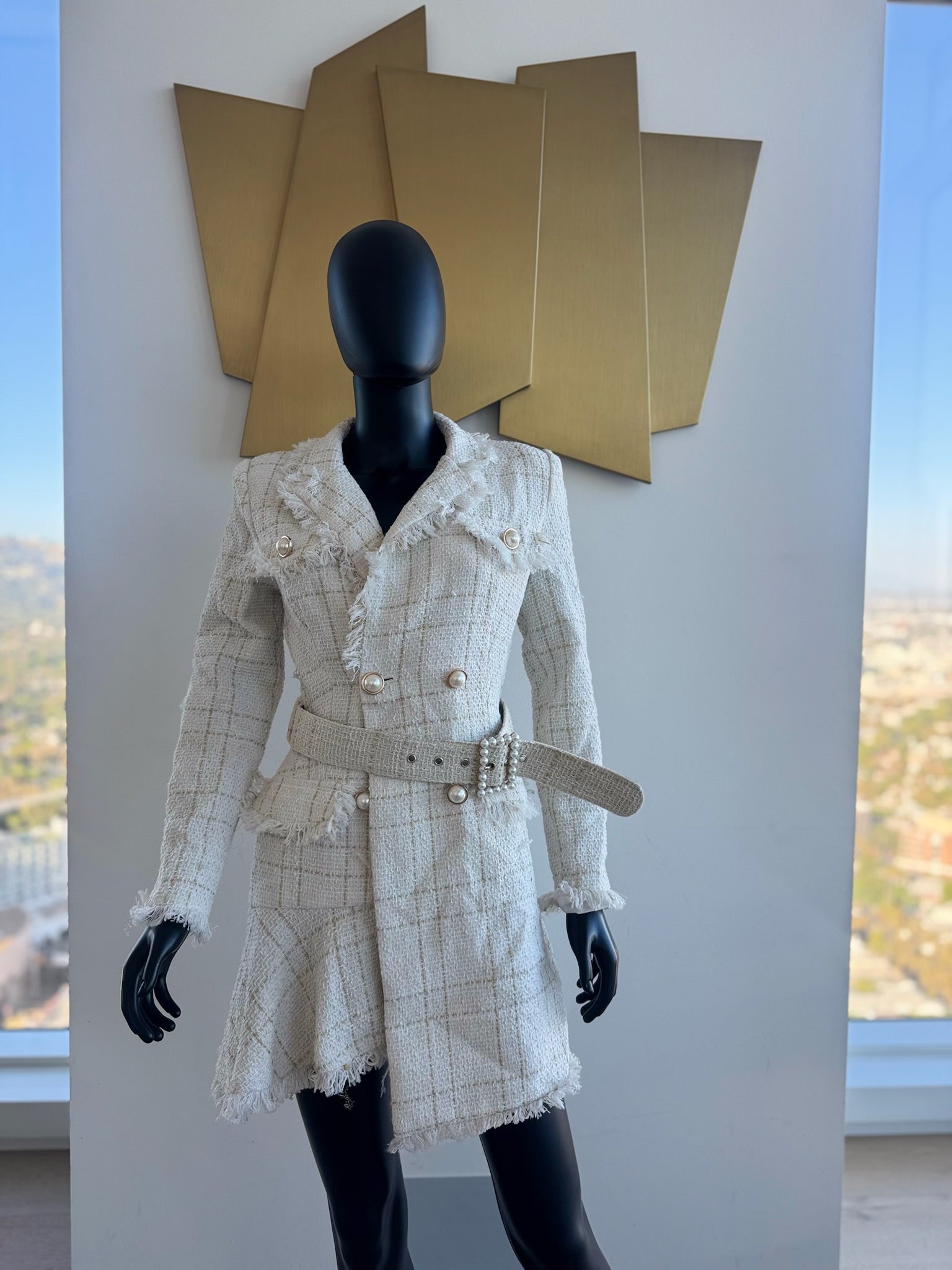 Small Blazer Dress with Belt!