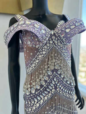 Fancy Detailed Dress! New! Medium