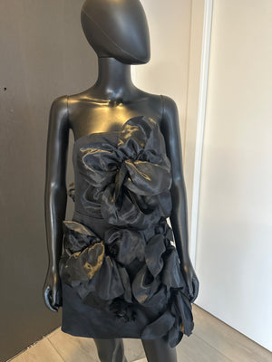 New! Black Tub Designed Dress! Large