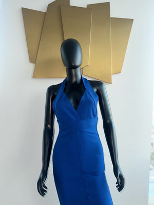 Small Fitted Blue Dress!