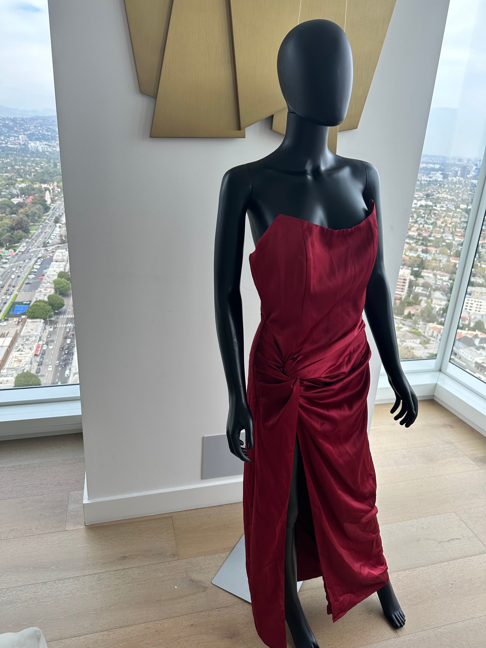 Red Fabulous long dress! Medium! New
