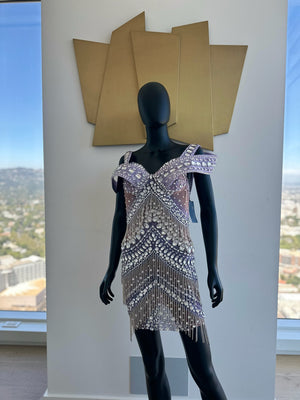 Fancy Detailed Dress! New! Medium