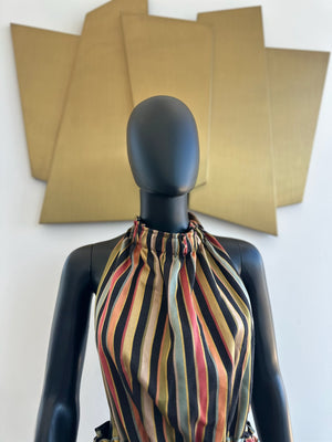 Sexy Multi Color Dress halter dress! Small